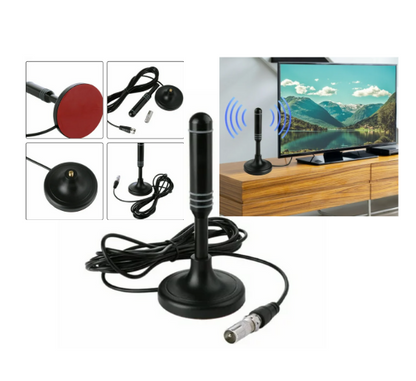 ANTENA TV DIGITAL FULL HD DE IMÁN INTERIOR