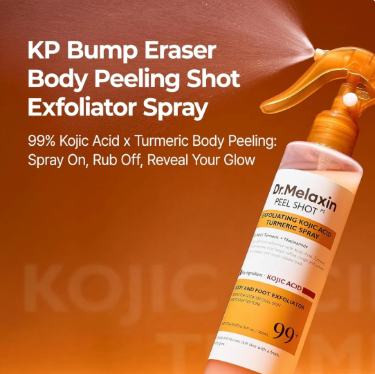 Dr. Melaxin Peel Shot Spray Exfoliante con Ácido Kójico y Cúrcuma 200 ml