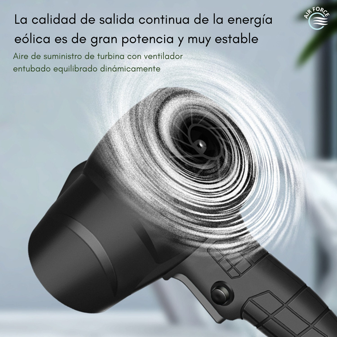 TurboSopla™ – Limpieza rápida sin esfuerzo + 1 Bateria de Brinde