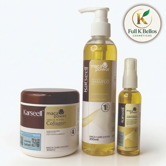 🔥70%OFF🔥SOLO HOY🔥Kit Karseell Reparación Capilar Completa