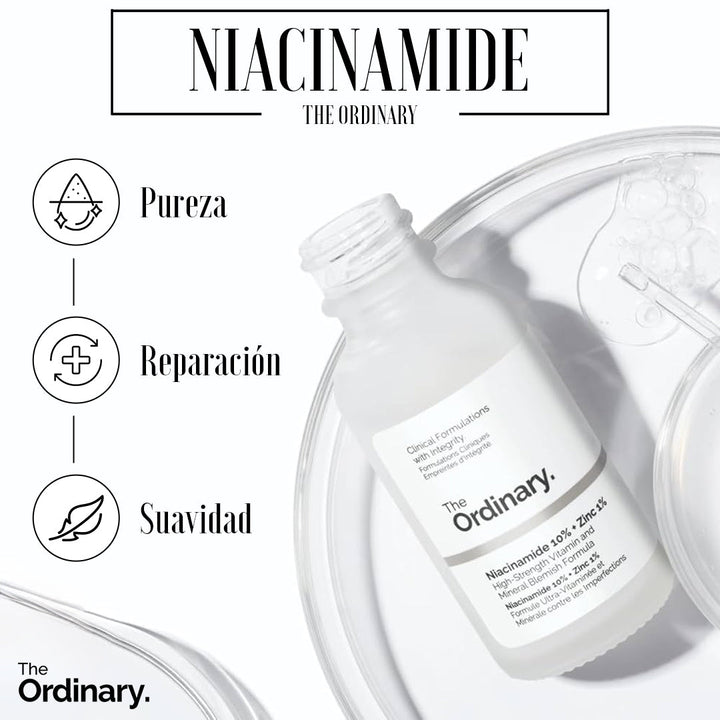 🌟Serúm Niacinamide 10% + Zinc 1%, 30 ml✨
