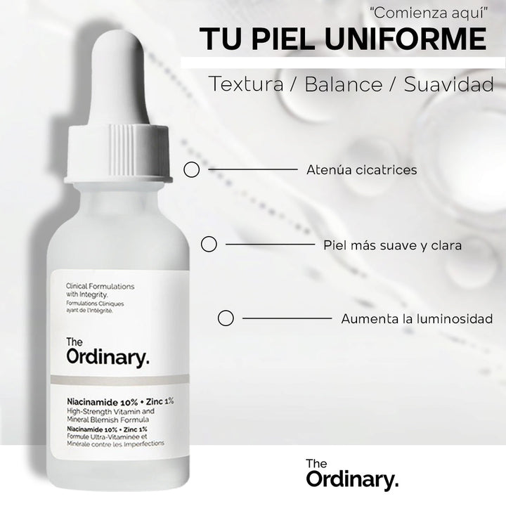 🌟Serúm Niacinamide 10% + Zinc 1%, 30 ml✨
