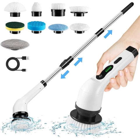 🔥70%OFF🔥SOLO HOY🔥Cepillo Giratorio Eléctrico Multiusos Fácil